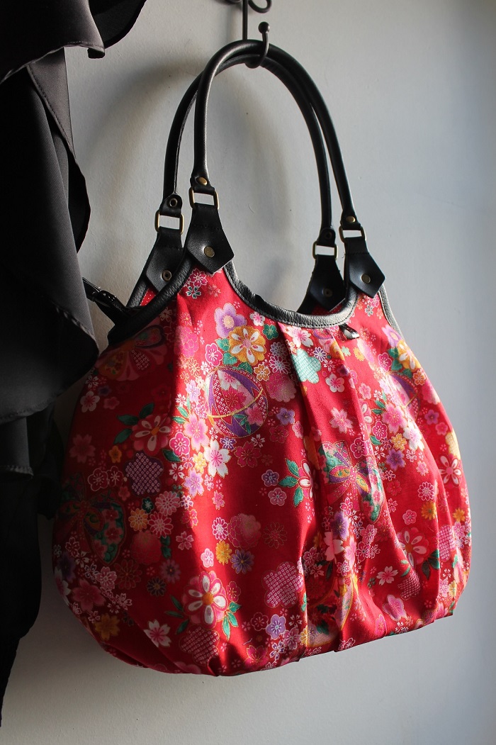 Shoulder bag tote bag - zipper closure - Miya